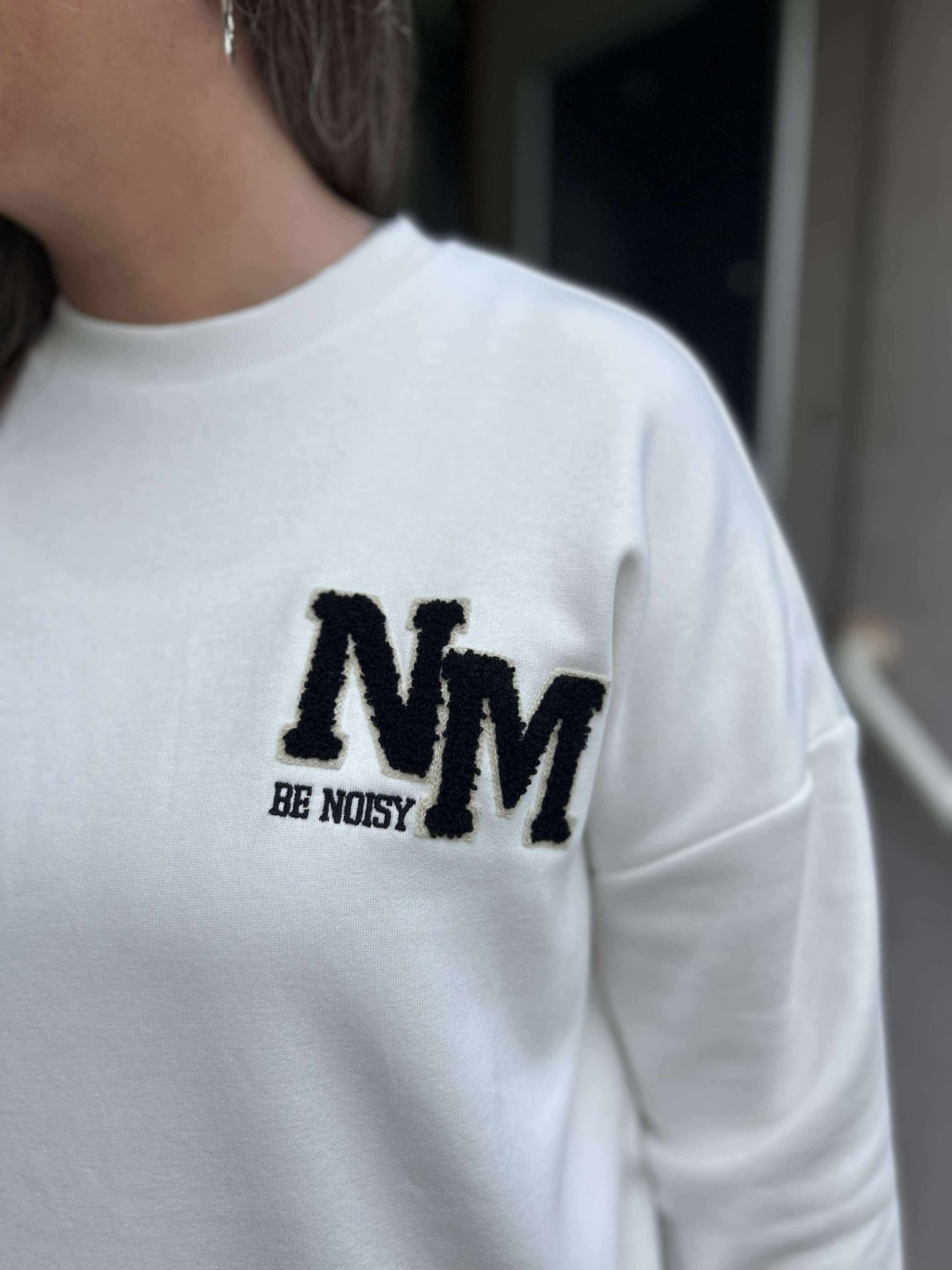 NMBELIEVE Sweatshirt - Cloud Dancer